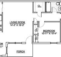 Princeton arms East - 2 bed